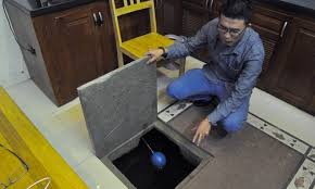 Thau rửa bể nước ngầm tại Phan Văn Trường