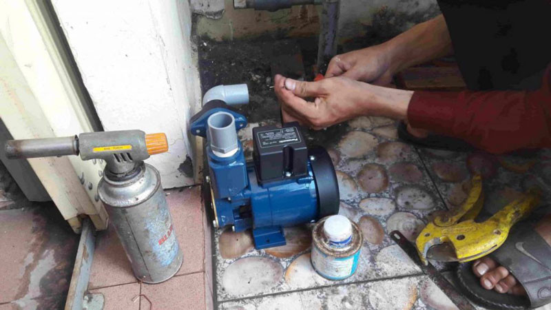 Lắp đặt máy bơm nước tại Quận Ba Đình