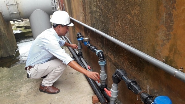 Sửa chữa đường ống nước tại quận Đống Đa