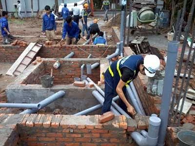 Lắp đặt đường ống nước tại Quận Thanh Xuân