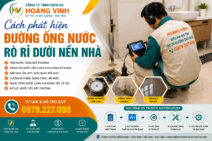 Cách phát hiện đường ống nước rò rỉ